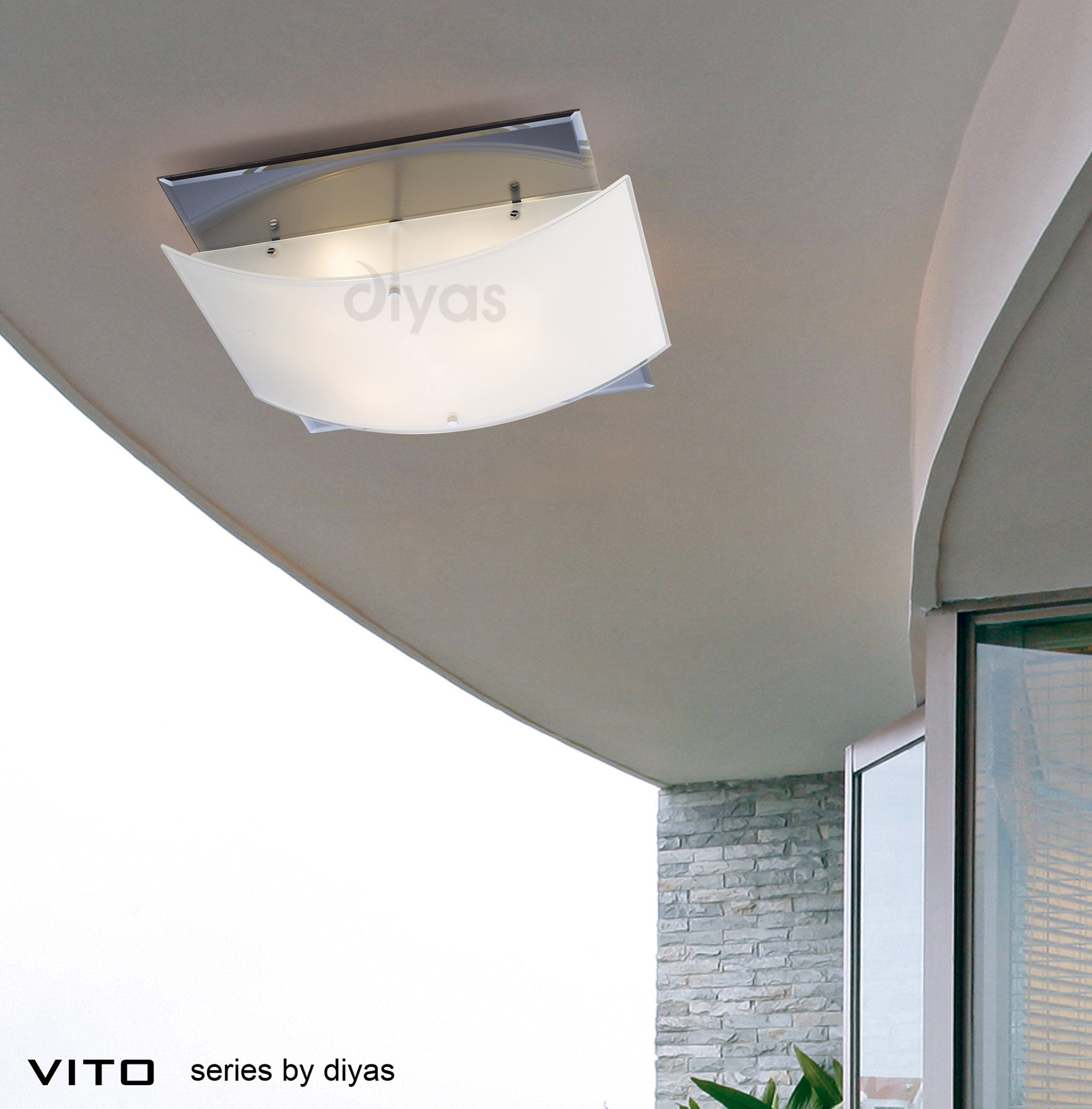 Vito Ceiling Lights Diyas Flush Fittings